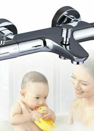 Cncest змішувач для ванни 38°c безпечний захист термостат змішувач для ванни потовщений pvd