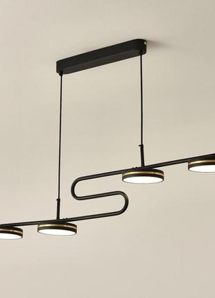 Підвісна світлодіодна світлодіодна підвісна лампа з регулюванням яскравості 120 см з пультом дистанційного