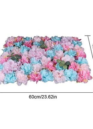 12 шт. штучна квіткова стіна шовкова квітка фон diy весільна вулиця троянда стіна