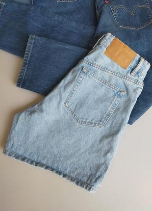 Zara шорты джинсовые5 фото