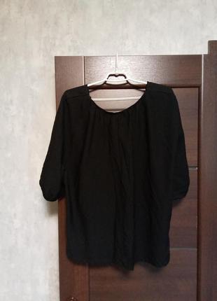 Брендовая новая красивая вискозная блуза р.14-16.5 фото