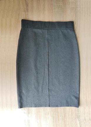 Женская базовая юбка-карандаш из вискозы, облегающая деловая юбка exchic5 фото