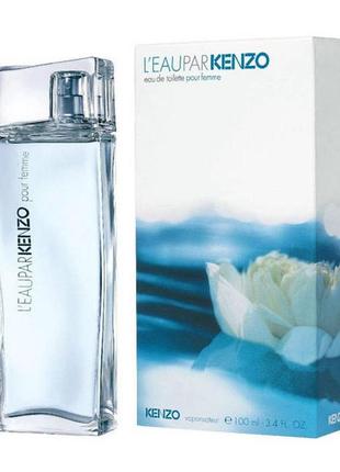 Туалетная вода женская kenzo l'eau par kenzo pour femme edt 100 ml1 фото