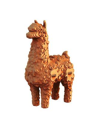 3d пазл картонний cartonic альпака 60 деталі