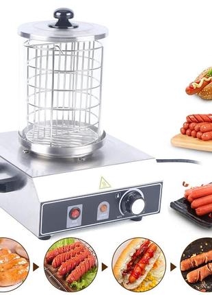 Машина для хот-догів для ковбасних закусочних барів сімейні вечірки хот-дог підігрівач