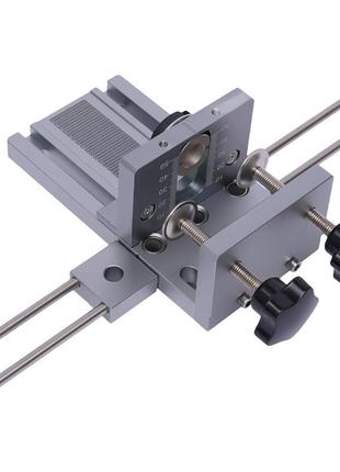 Шаблон для свердління 3-в-1 - пристосування для дюбелів з набором напрямних для свердління отворів 6/8/10 мм