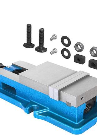 Лещата гвинтові vevor, 30 мм висота губок 80 мм ширина губок настільні лещата, 15 кн макс. сила затиску лещата