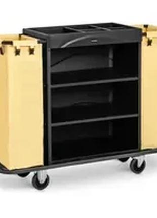 Візок готельний сервісний - 150 кг - 2 мішки для білизни