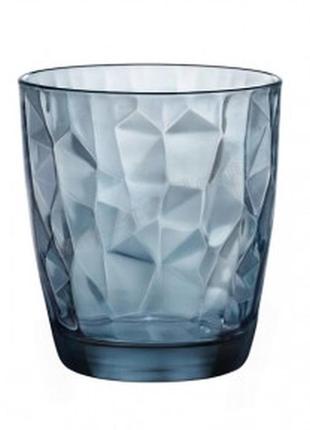 Стакан bormioli rocco diamond ocean blue 350220m02321990 (305 мл)