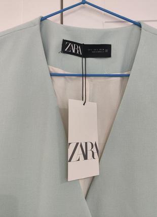 Новый костюм с шортами и жилетка zara7 фото