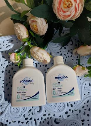 Лосьон sanosan pure & sensitive для чувствительной кожи 50 мл