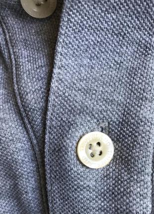 Поло сорочка футболка сіра 100% бавовна бренд timberland3 фото