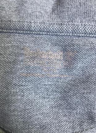 Поло сорочка футболка сіра 100% бавовна бренд timberland8 фото