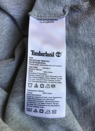 Поло рубашка футболка серая 100% хлопок бренд timberland5 фото