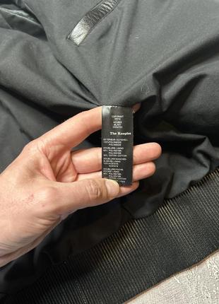 Бомбер the kooples leather nylon jacket6 фото