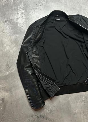 Бомбер the kooples leather nylon jacket9 фото