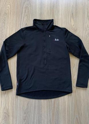 Мужская флисовая кофта флиска с карманом rab