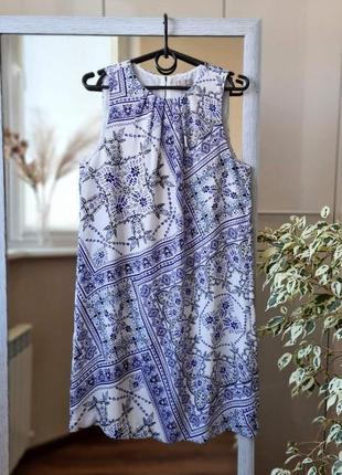 Літнє базове плаття в орнамент h&amp;m 🌺3 фото