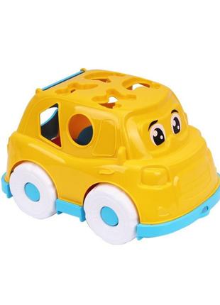 Дитячий розвиваючий сортер "автобус" технок 5903txk  жовтий