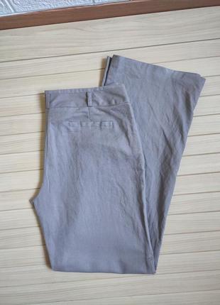 Льняные штаны из льна от camaieu испания ☘️ наш 48-50рр есть нюанс2 фото