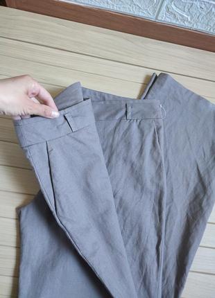 Лляні брюки із льону від camaieu іспанія ☘️ наш 48-50рр є нюанс3 фото