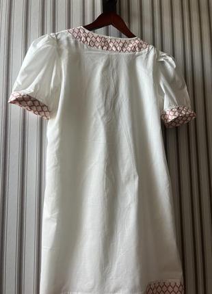 Летнее хлопковое легкое женское платье lavand3 фото