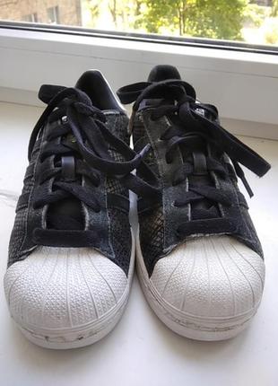 Adidas superstar кроссовки 38 размер 25 см стелька2 фото
