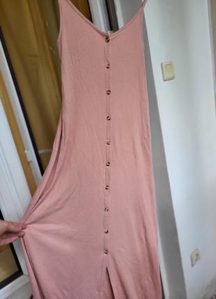 Сукня платье сарафан на пуговицах миди8 фото