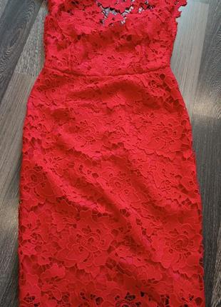 Красива смлуєтна мережева нова сукня плаття2 фото