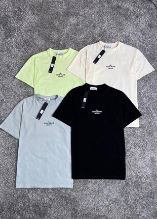 Stone island archivio center logo t-shirt