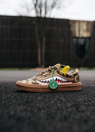 Кеди bapexvans old skool brown camo mrv-11633 44