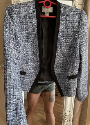 Твидовый стильный пиджак2 фото