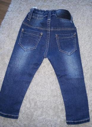Штани джинсові, джинси для дівчинки2 фото