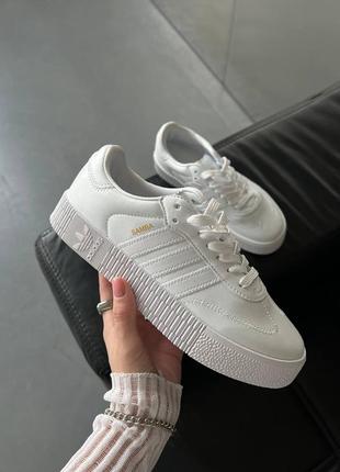 Adidas samba white уцінка1 фото