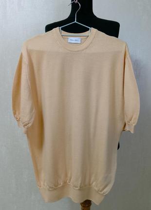 Вовняна футболка блуза "американка" peter hahn.