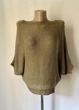 В‘язана жилетка кофта з коротким рукавом з італії