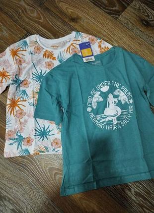 Набор футболок lupilu на 4-6 лет