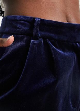 Женские брюки широкие палаццо бархат2 фото