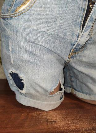 Шорти джинсові жіночі, женские4 фото