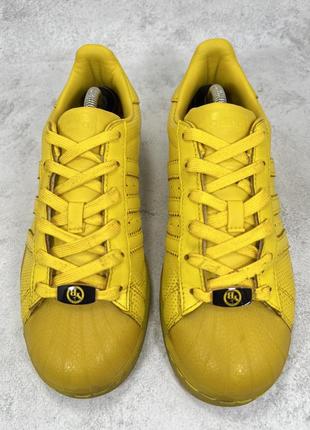 Кроссовки adidas superstar yellow4 фото