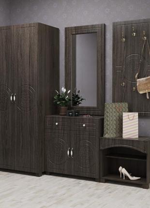 Тумба art in head 1 bourbon 790x840x348 дуб тютюн (104120106)3 фото