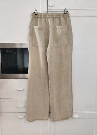 Льняні штани брюки від zara2 фото