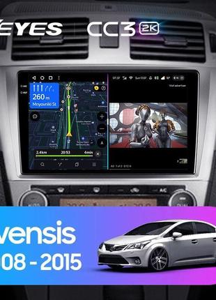 Teyes cc3 toyota avensis 3 2008-2015 9" штатна магнітола
