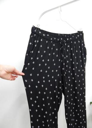 Легкие натуральные джоггеры брюки брюки на резинке штапель вискоза летние на лето легкие свободные2 фото