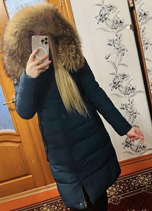 Пузырек пуфер с мехом енота