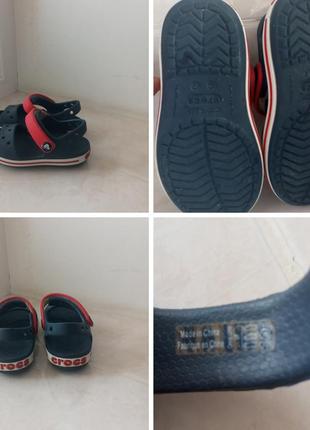 Босоножки сандалии бренда crocs croslite Meur c 7 eur. 249 фото