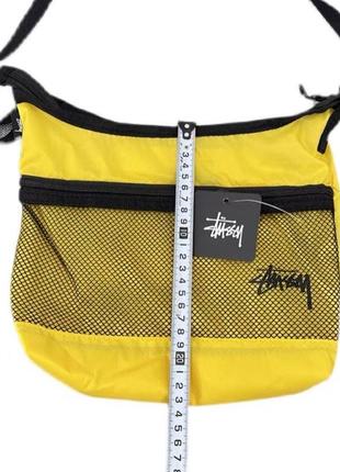 Сумка stussy мессенджер через плечо нейлоновый5 фото