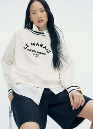 Свитшот h&m, размер s,е флис