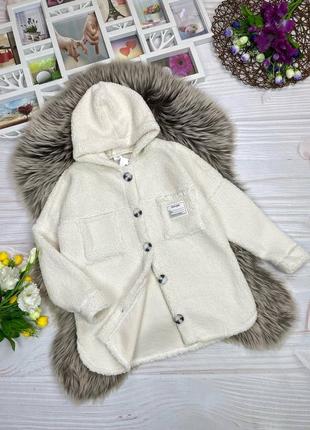 Теплая рубашка для девочки