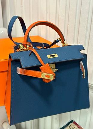 Шкіряна сумка ермес люкс